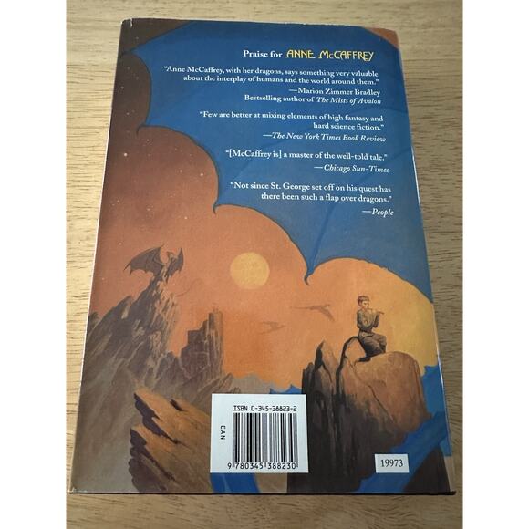 Anne McCaffrey, 2 BKS The Harper Hall of Pern&The Masterharper of Pern HC/BC/DJ - Picture 15 of 15